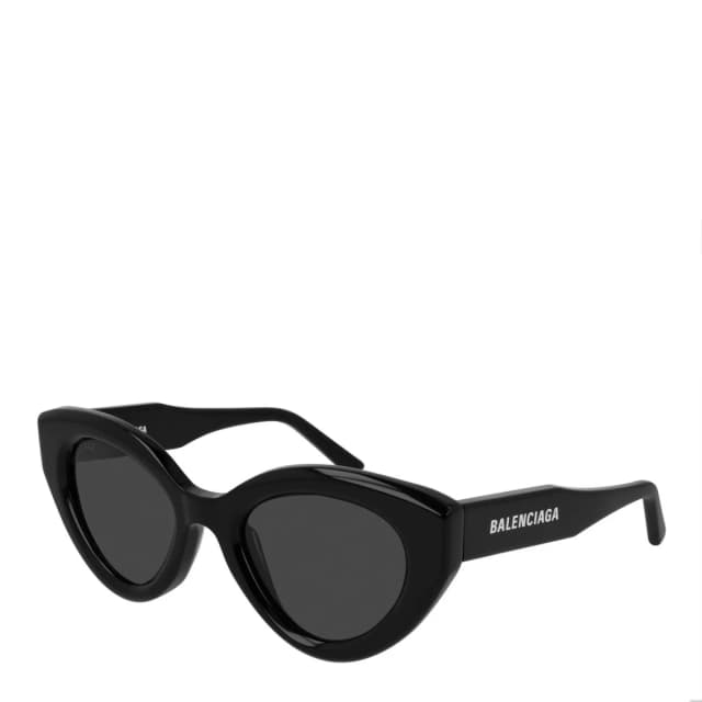 Balenciaga BB0073S Oval Cat, Black, image 1 of 1 from Cultstatus