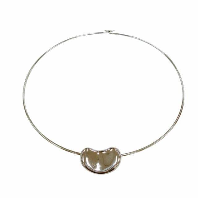 Tiffany & Co. Elsa Peretti Bean Choker 925 Necklace Silver in Silver from The Reluxe, photo 1 of 1