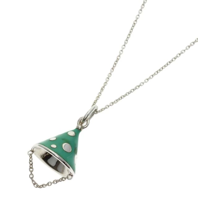 Tiffany & Co. Party Hat Enamel Necklace from The Reluxe, photo 1 of 1