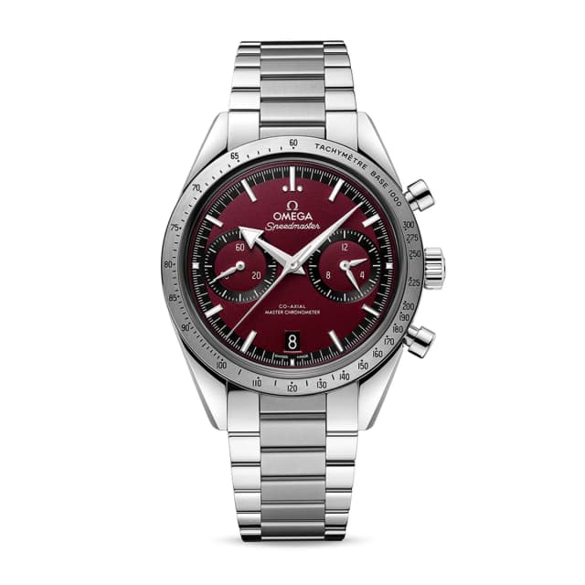 Omega Speedmaster 57 Co-Axial Master Chronometer Chronograph 40.5mm Mens Watch Red in red from WatchesOfSwitzerland, photo 1 of 1