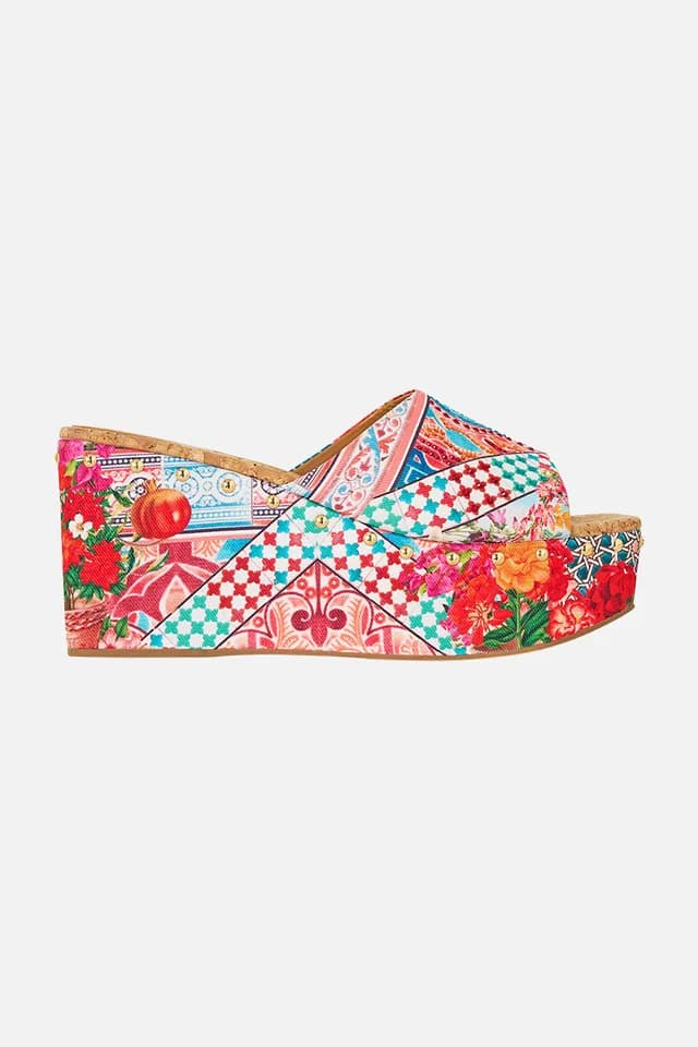Camilla eBoutique MIRAY WEDGE MULE MEET ME IN MALLORCA, image 1 of 1 from CAMILLA