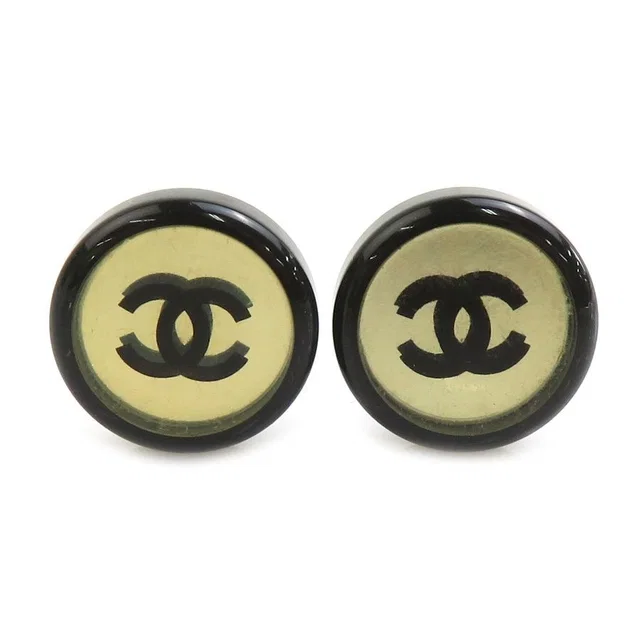Chanel Earrings Black in Black from The Reluxe, photo 1 of 1