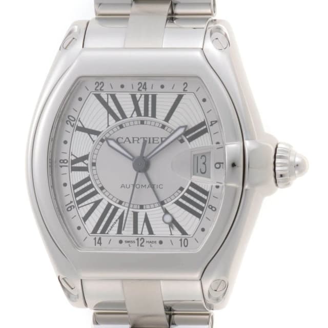 Cartier Loadstar GMT Stainless Silver in Silver from The Reluxe, photo 1 of 1