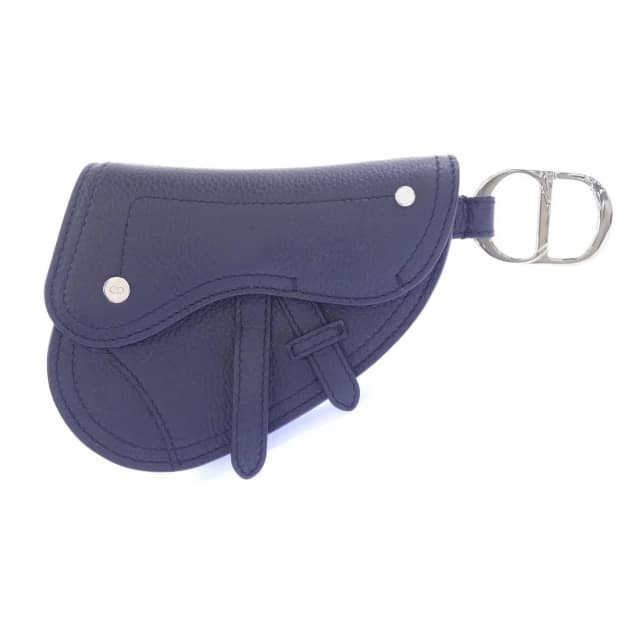 Dior Coin Case Coin Purse Navy in Navy from The Reluxe, photo 1 of 1