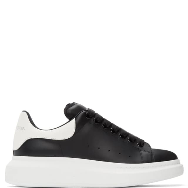 Alexander McQueen ES (E) Sneakers Leather Tab, Black/White, image 1 of 1 from Cultstatus