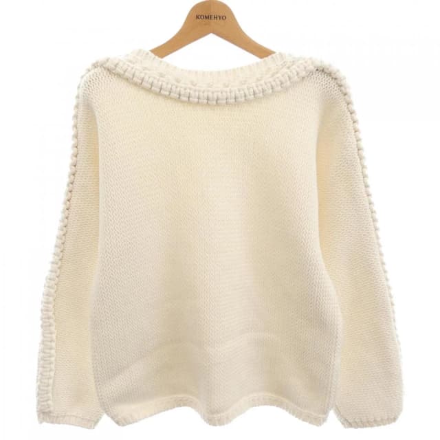 Hermès Knit Sweater Beige in Beige from The Reluxe, photo 1 of 1