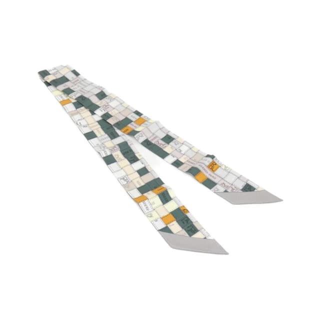 Hermès Bolduc AU Carre Twilly Scarf in Silk from The Reluxe, photo 1 of 1