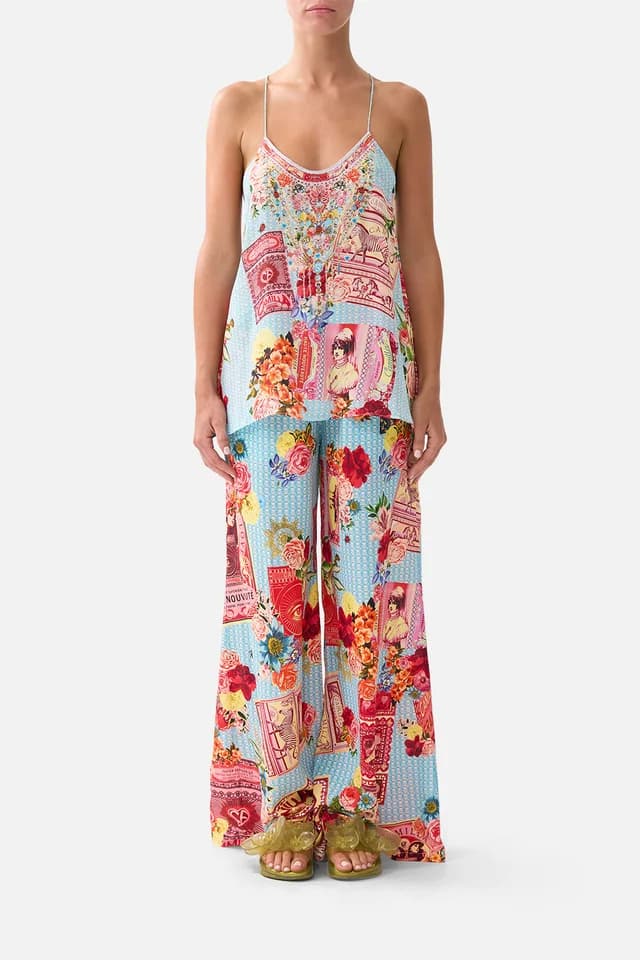 Camilla eBoutique LOUNGE PANT PAPERS AND CURIOUS CAPERS, image 1 of 1 from CAMILLA