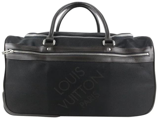 Louis Vuitton Black Damier GeanteEole 50 Rolling Duffle Bag in Black Canvas from Bagriculture, photo 1 of 1