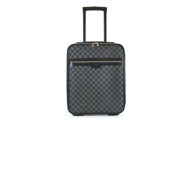 Louis Vuitton Pegase Suitcase 45 Damier Graphite in Grey Canvas from The Purse Affair, photo 1 of 1