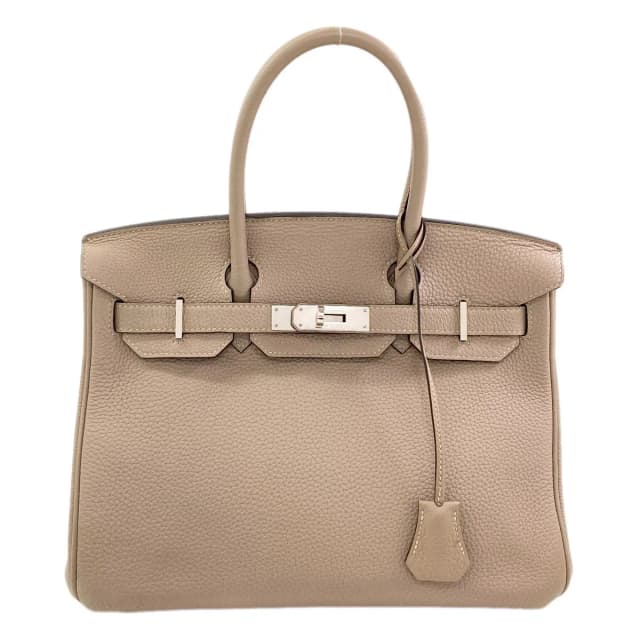 Hermès Birkin 30 Silver Handbag Togo in Silver Togo leather from The Reluxe, photo 1 of 1