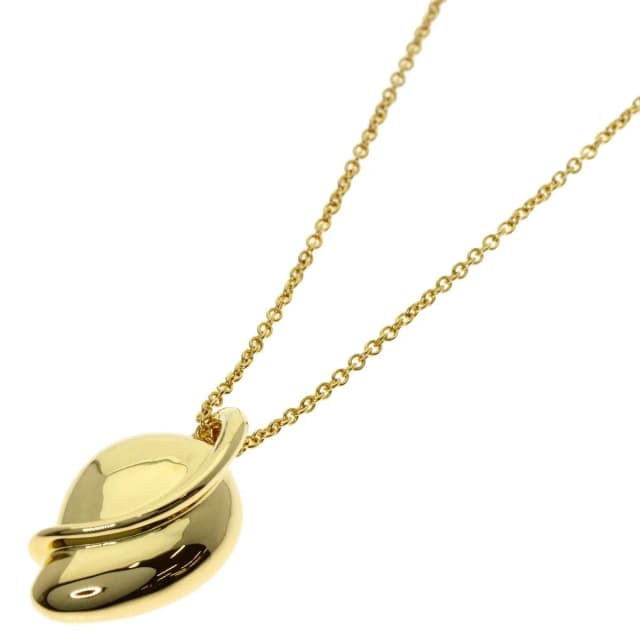 Tiffany & Co. Leaf Elsa Peretti Necklace 18K Yellow Gold in Yellow from The Reluxe, photo 1 of 1