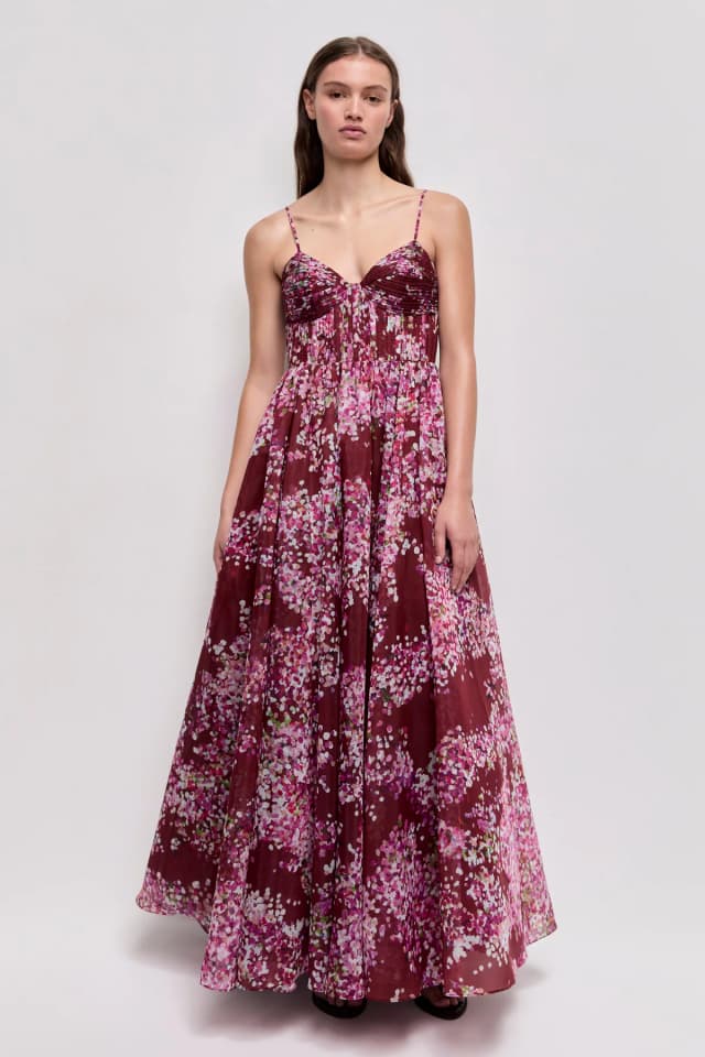AJE Fortuna Gown in FLORA BLOSSOM, image 1 of 1 from Aje