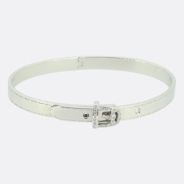 Gucci Diamond Buckle Bangle from The Vintage Jeweller, photo 1 of 1