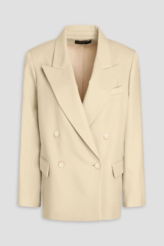 Joseph Jaden Double-Breasted Wool-Blend Twill Blazer, image 1 of 1 from THE OUTNET