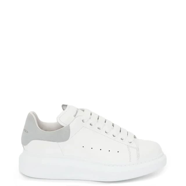 Alexander McQueen ES Sneaker Suede Tab, Dove Grey, image 1 of 1 from Cultstatus