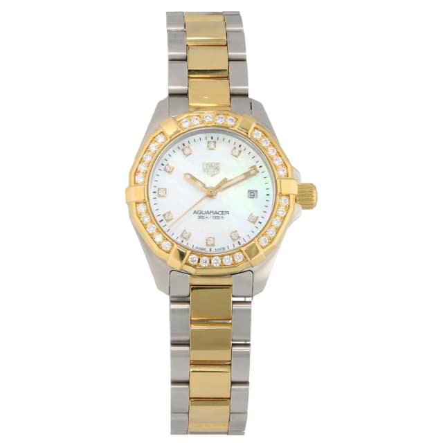 TAG Heuer Aquaracer WBD1423 27mm Bi-Colour Watch from H&T, photo 1 of 1