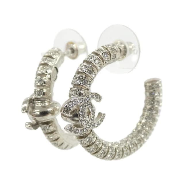 Chanel Earrings Silver in Silver from The Reluxe, photo 1 of 1