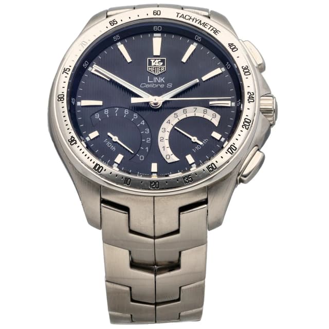 TAG Heuer Link CAT7010 43mm Stainless Steel Watch from H&T, photo 1 of 1