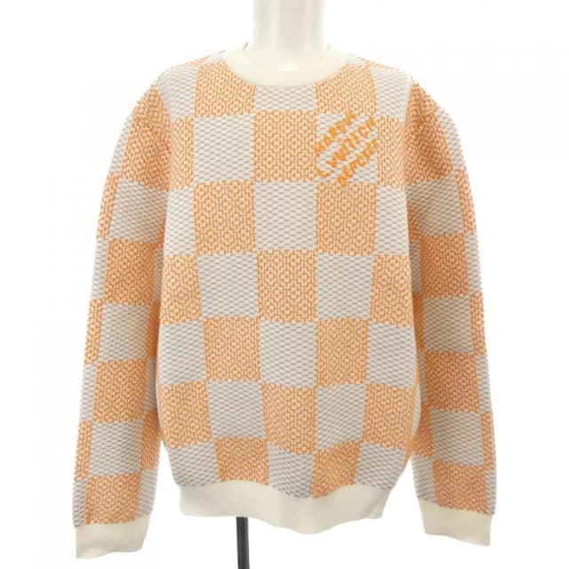 Louis Vuitton Damier Jagade Cotton Pullover Knit Sweater from The Reluxe, photo 1 of 1