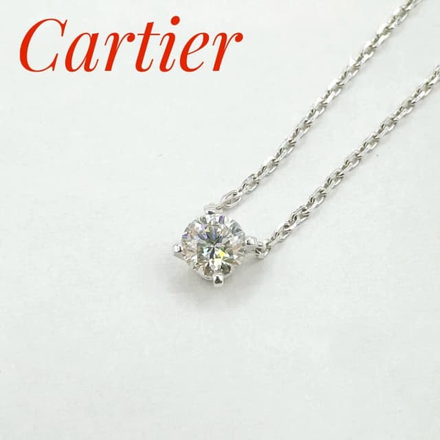 Cartier Gold Necklace 42 in White from The Reluxe, photo 1 of 1