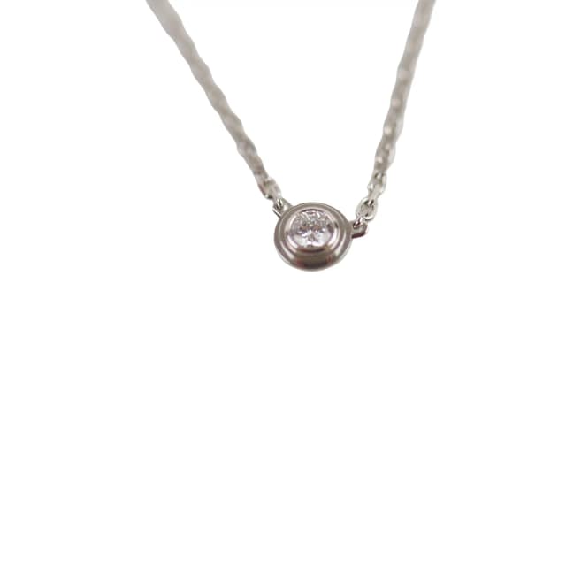 Cartier D'Amour XS Diamond Necklace White Gold in White from The Purse Affair, photo 1 of 1