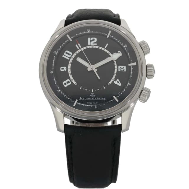 Jaeger-LeCoultre Amvox 190.8.97 41mm Stainless Steel Watch in Leather from H&T, photo 1 of 1