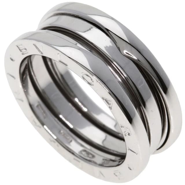 Bvlgari B.Zero1 Band 52 Ring 18K White Gold in White from The Reluxe, photo 1 of 1