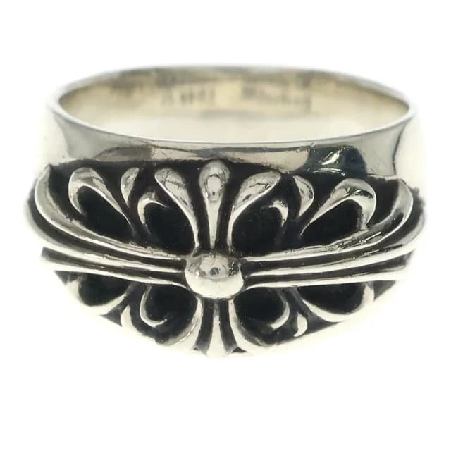 Chrome Hearts Flrl Floral Cross Ring Silver in Silver from The Reluxe, photo 1 of 1