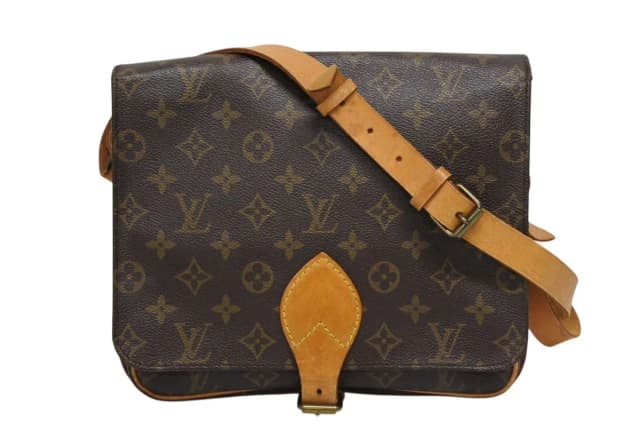 Louis Vuitton Cartouchiere GM Shoulder Bag Monogram Canvas Brown in Brown Coated canvas from The Reluxe, photo 1 of 1