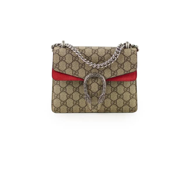 Gucci Surpreme Mini Dionysus Red in Red Canvas from The Purse Affair, photo 1 of 1
