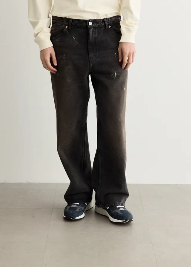 Our Legacy Vast Cut Jeans in Nebula Wash, image 1 of 1 from Incu