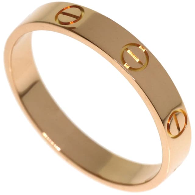 Cartier Mini Love Ring 58 18k Pink Gold in Pink from The Reluxe, photo 1 of 1