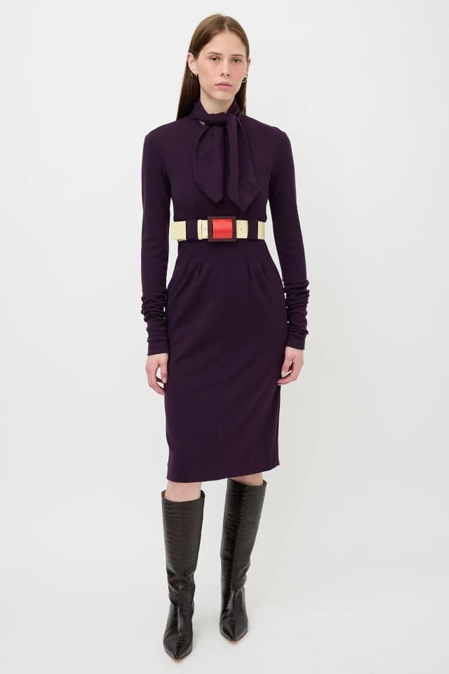 Chanel FW 2007 Wool Jersey Dress in Wool from VSP Consignment, photo 1 of 1