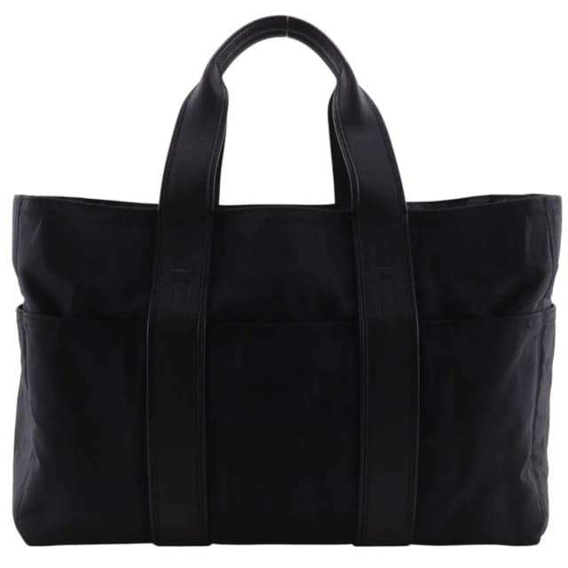 Hermès Acapulco MM Nylon Black Handbag in Black Nylon from The Reluxe, photo 1 of 1