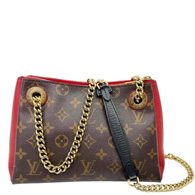Louis Vuitton Surene BB Monogram Canvas Shoulder Bag Cherry in Coated canvas from Dallas Designer Handbags, photo 1 of 1