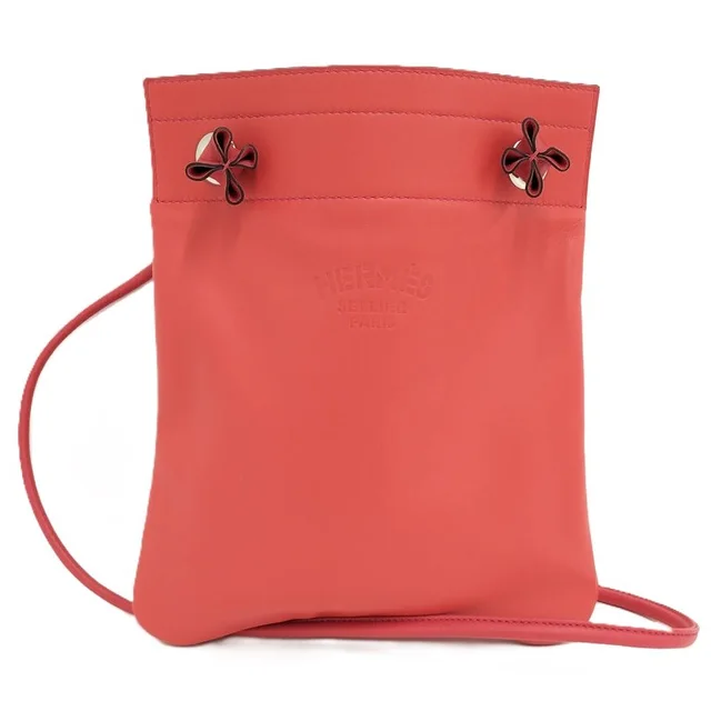 Hermès Ali Nu Shoulder Bag Leather Pink in Pink Leather from The Reluxe, photo 1 of 1