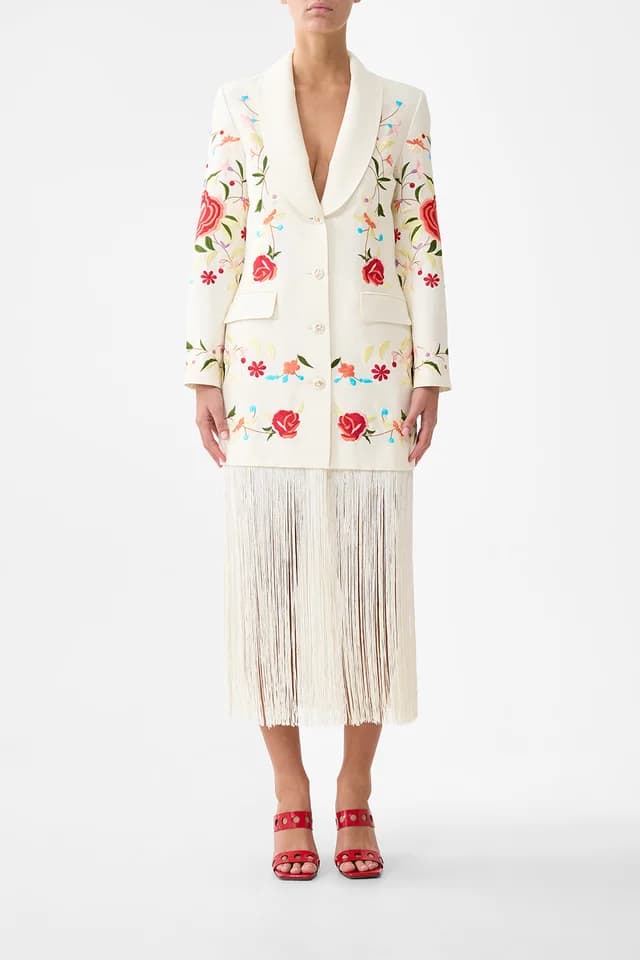 Camilla eBoutique BLAZER WITH FRINGING I LEFT MY HEART IN GRANADA, image 1 of 1 from CAMILLA