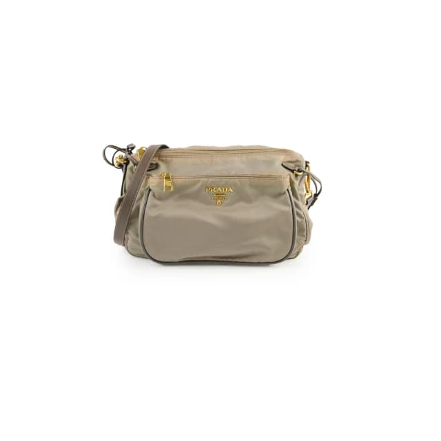Prada Shoulder Bag Khaki Green in Green Nylon from The Purse Affair, photo 1 of 1