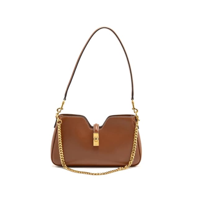 Celine shoulder Camille 16 soft smooth calfskin tan GHW in Brown Calfskin from EMIER, photo 1 of 1