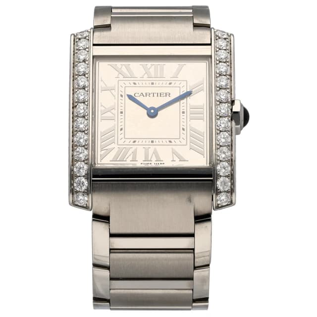 Cartier Tank Francaise W4TA0021 32mm Stainless Steel Watch from H&T, photo 1 of 1
