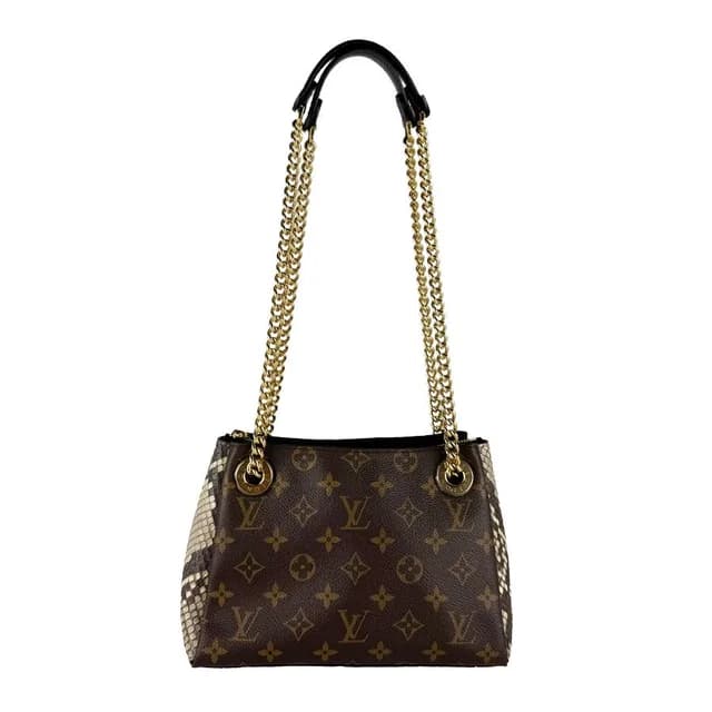 Louis Vuitton Shoulder Bag Nnu BB in Python from The Reluxe, photo 1 of 1