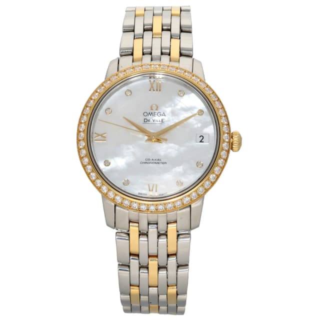 Omega De Ville Prestige 424.25.33.20.55.001 32.7mm Bi-Colour Watch from H&T, photo 1 of 1