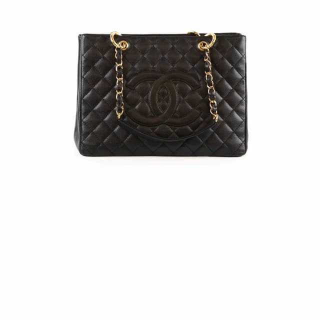 Chanel Grand Shopping Tote (GST) Caviar Black in Black Caviar leather from The Purse Affair, photo 1 of 1