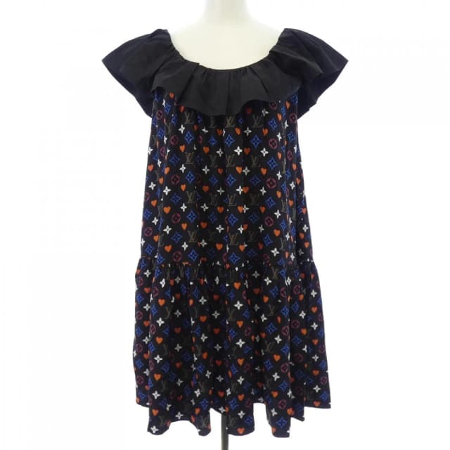 Louis Vuitton Dress Black in Black Silk from The Reluxe, photo 1 of 1