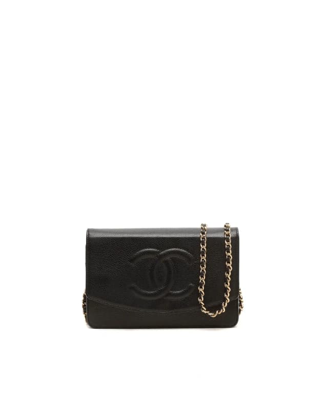Chanel CC Caviar Wallet on Chain Bag in Caviar leather from A Retro Tale, photo 1 of 1