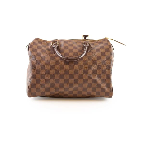 Louis Vuitton Speedy 30 Damier Ebene in Brown Canvas from The Purse Affair, photo 1 of 1