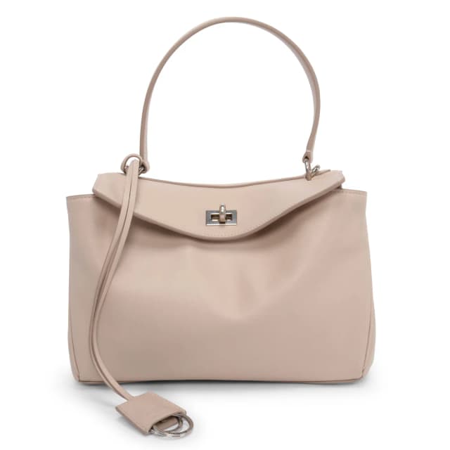 Balenciaga Smooth Calfskin Small Rodeo Bag in Almond Calfskin from Blue Spinach, photo 1 of 1