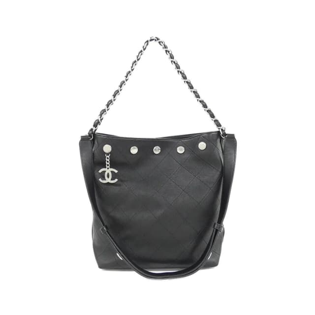 Chanel Shoulder Bag Black in Black Lambskin from The Reluxe, photo 1 of 1