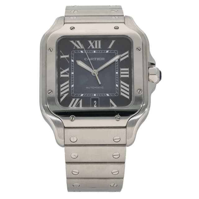 Cartier Santos WSSA0030 39.8mm Stainless Steel Watch from H&T, photo 1 of 1